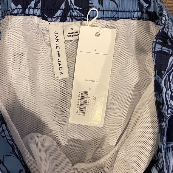 NWT Janie & Jack swim trunks - Picture 8 of 9